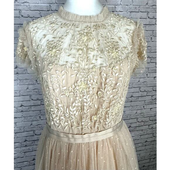 Needle & Thread Women’s Vintage Lace Wedding Dress/Gown Size 8 - Picture 2 of 14